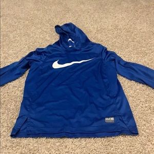 Blue boys Nike hoodie